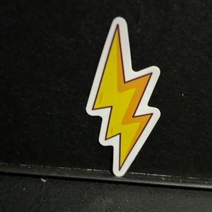 LIGHTING BOLT STICKER